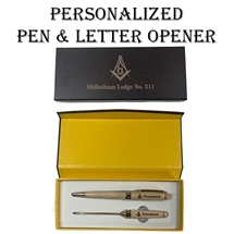 Personalized pen/ letter opener gift set